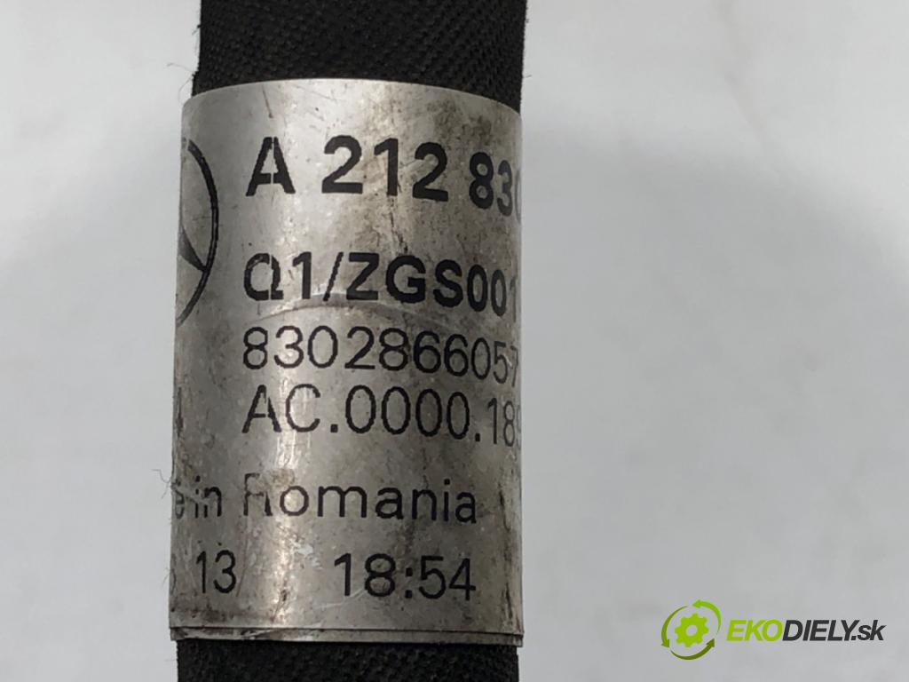 MERCEDES-BENZ KLASA E (W212) 2009 - 2016 E 200 CDI / BlueTEC (212.005, 212.006) 100 kW [136 rúrka klimatizácie A2128302500 (Rúrky klimatizácie)