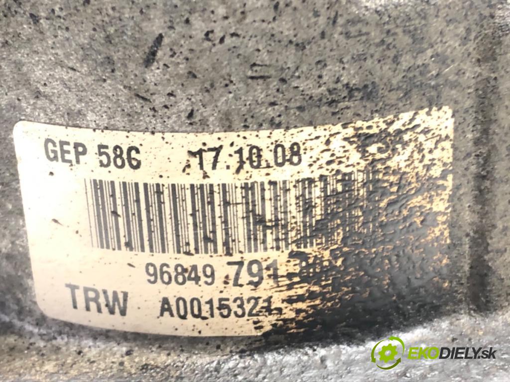 PEUGEOT 308 I (4A_, 4C_) 2007 - 2016    1.6 16V 88 kW [120 KM] benzyna 2007 - 2014  Pumpa servočerpadlo 9684979180 (Servočerpadlá, pumpy riadenia)