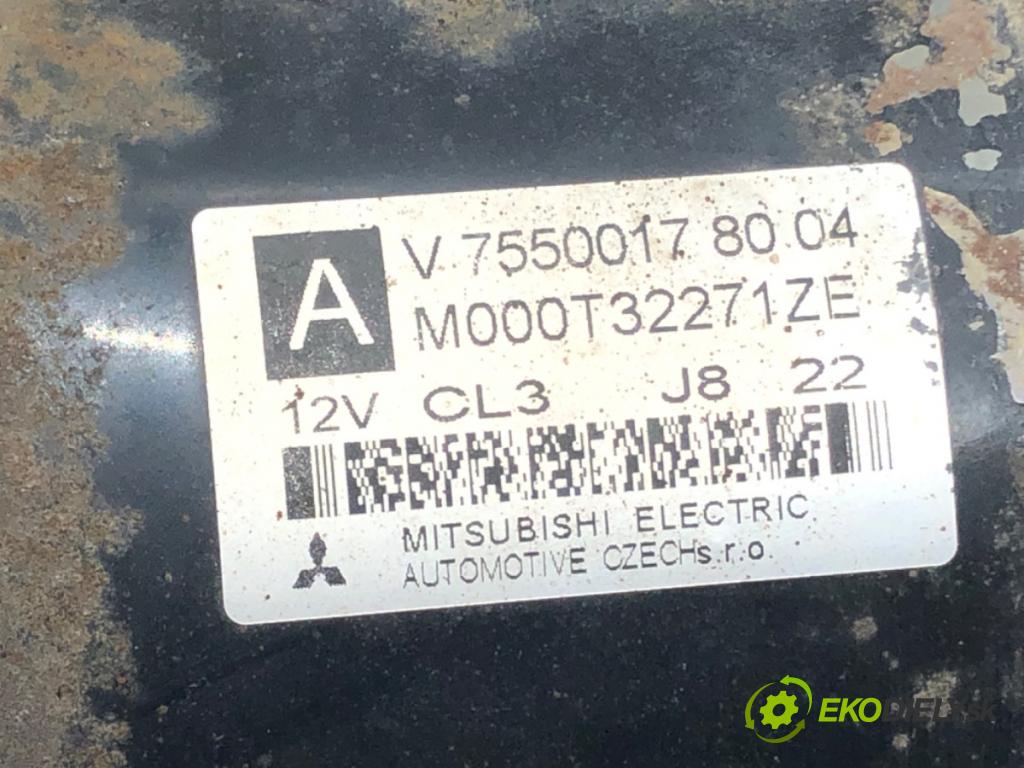PEUGEOT 308 I (4A_, 4C_) 2007 - 2016    1.6 16V 88 kW [120 KM] benzyna 2007 - 2014  Štartér V75500178004 (Štartéry)