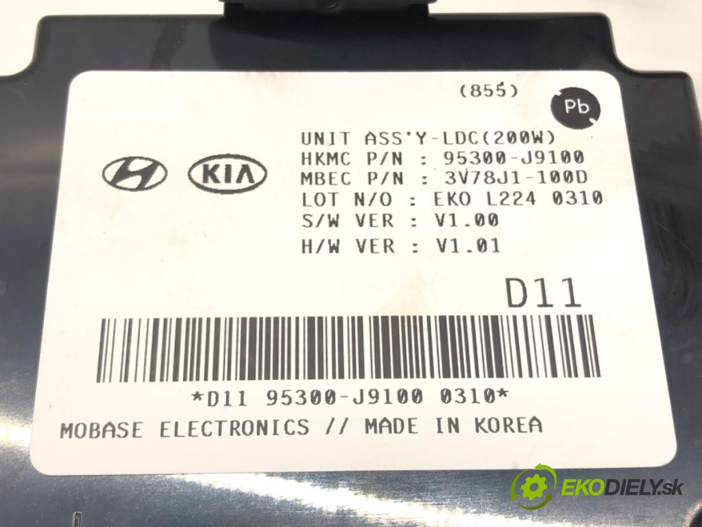 HYUNDAI KONA (OS, OSE, OSI) 2017 - 2022    1.0 T-GDi 88 kW [120 KM] benzyna 2017 - 2022  Modul Riadiaca jednotka 95300-J9100 (Ostatné)