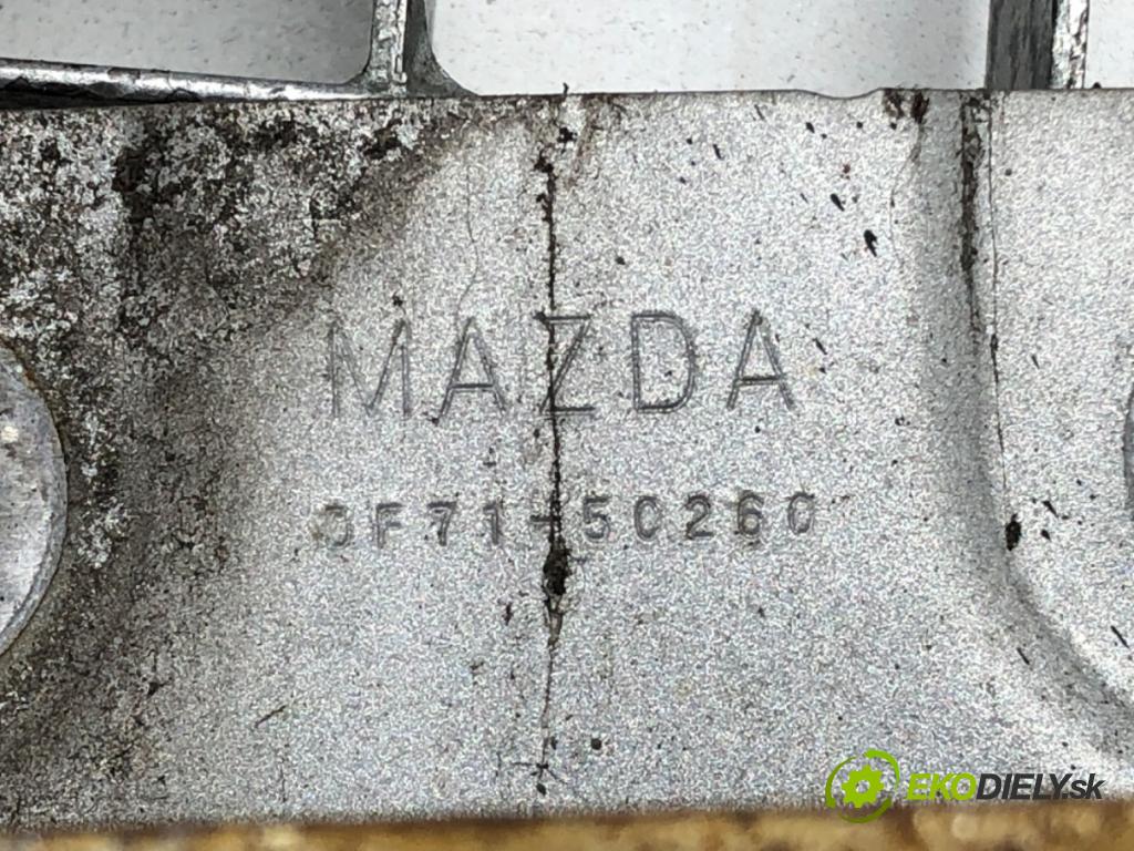 MAZDA 2 (DE_, DH_) 2007 - 2015    1.6 MZ-CD 66 kW [90 KM] olej napędowy 2008 - 2015  výztuha nárazníka zadní část DF71150260 (Výztuhy zadní)