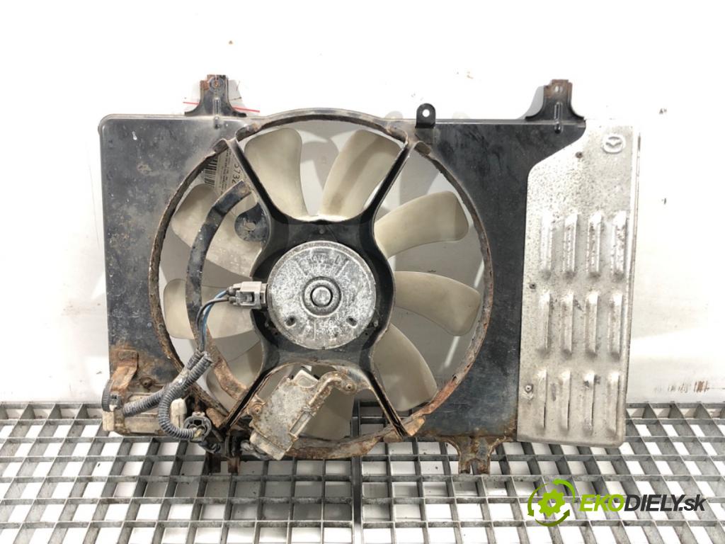 MAZDA 2 (DE_, DH_) 2007 - 2015    1.6 MZ-CD 66 kW [90 KM] olej napędowy 2008 - 2015  Ventilátor chladiča  (Ventilátory)