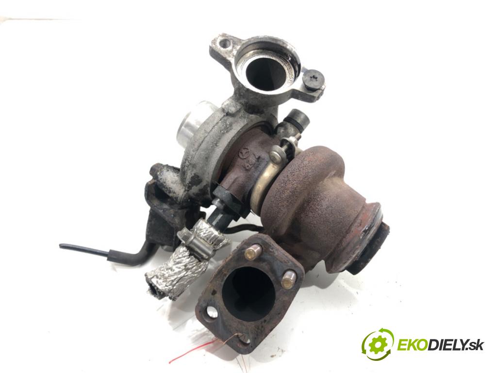 MAZDA 2 (DE_, DH_) 2007 - 2015    1.6 MZ-CD 66 kW [90 KM] olej napędowy 2008 - 2015  Turbodúchadlo,turbo  (Turbodúchadlá (kompletné))