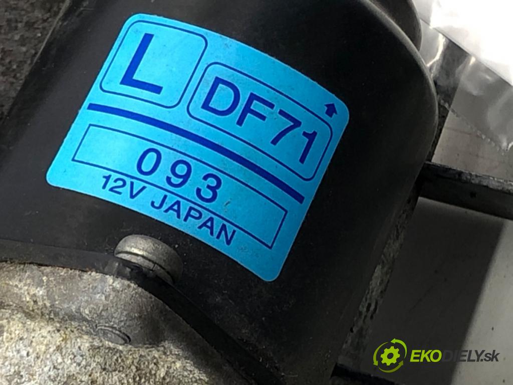 MAZDA 2 (DE_, DH_) 2007 - 2015    1.6 MZ-CD 66 kW [90 KM] olej napędowy 2008 - 2015  Mechanizmus stieračov predný  (Motorčeky stieračov predné)