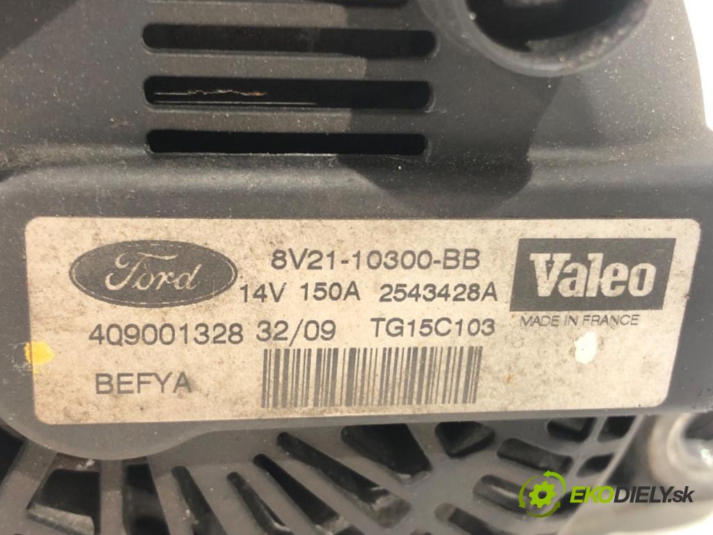 MAZDA 2 (DE_, DH_) 2007 - 2015    1.6 MZ-CD 66 kW [90 KM] olej napędowy 2008 - 2015  Alternátor 8V21-10300-BB (Alternátory)