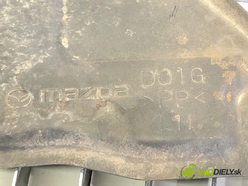 MAZDA 2 (DE_, DH_) 2007 - 2015    1.6 MZ-CD 66 kW [90 KM] olej napędowy 2008 - 2015  podblatník levý přední část