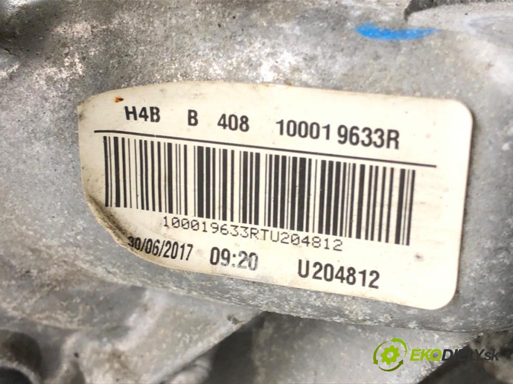 RENAULT CLIO IV (BH_) 2012 - 2022    0.9 TCe 90 66 kW [90 KM] benzyna 2012 - 2022  motor H4B408 (Motory (kompletní))