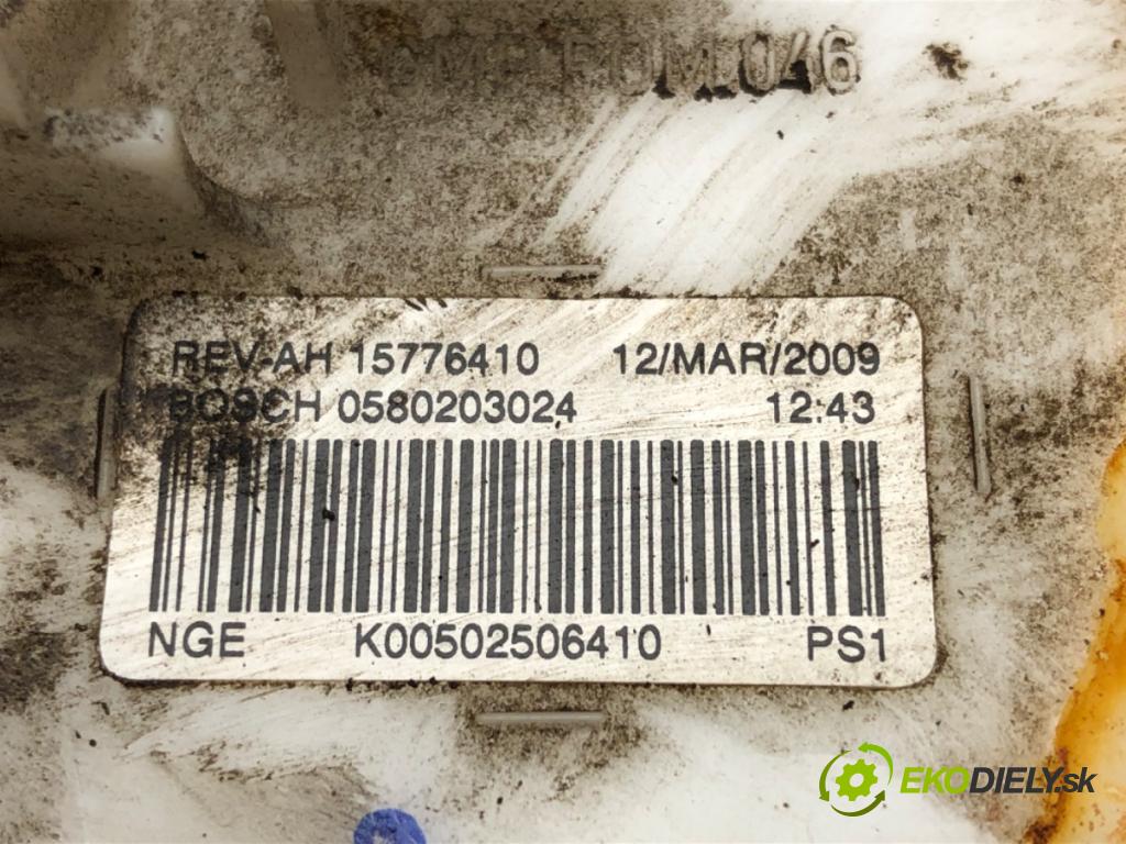 OPEL INSIGNIA A (G09) 2008 - 2017    2.0 CDTI (68) 96 kW [131 KM] olej napędowy 2008 -   pumpa paliva 0580203024