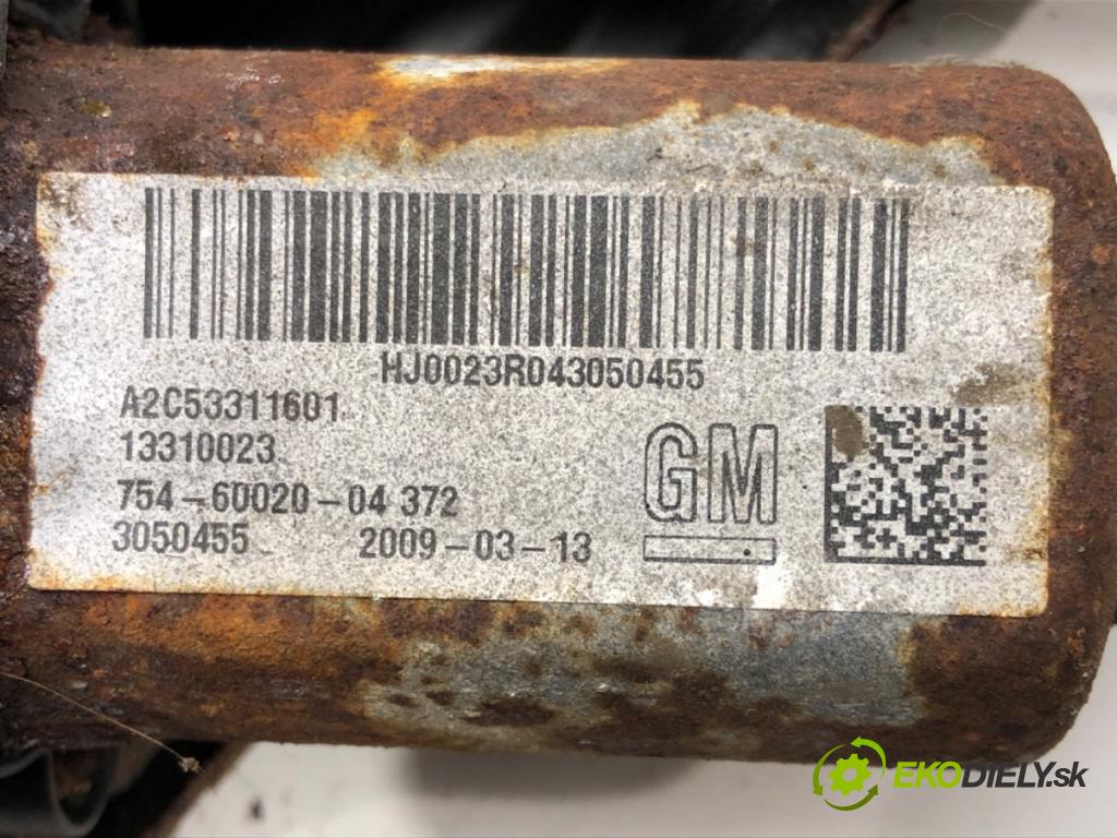 OPEL INSIGNIA A (G09) 2008 - 2017    2.0 CDTI (68) 96 kW [131 KM] olej napędowy 2008 - 2017  Mechanizmus brzdy ručnej brzdy 13310023 (Ručné brzdy)