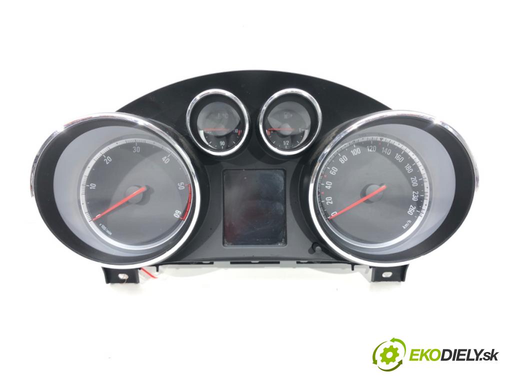 OPEL INSIGNIA A (G09) 2008 - 2017    2.0 CDTI (68) 96 kW [131 KM] olej napędowy 2008 -   Prístrojovka 12844138 (Prístrojové dosky, displeje)