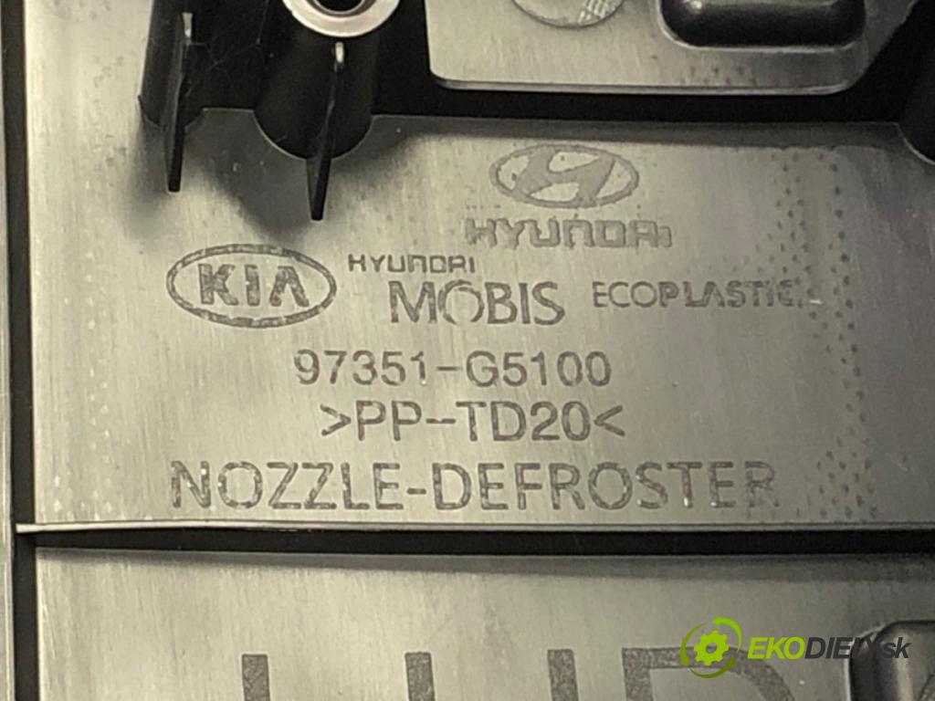 KIA NIRO (DE) 2016 - 2022    1.6 GDI Hybrid 104 kW [141 KM] Hybryda silnik benz  Palubná doska VANKÚŠ: spolujazdca