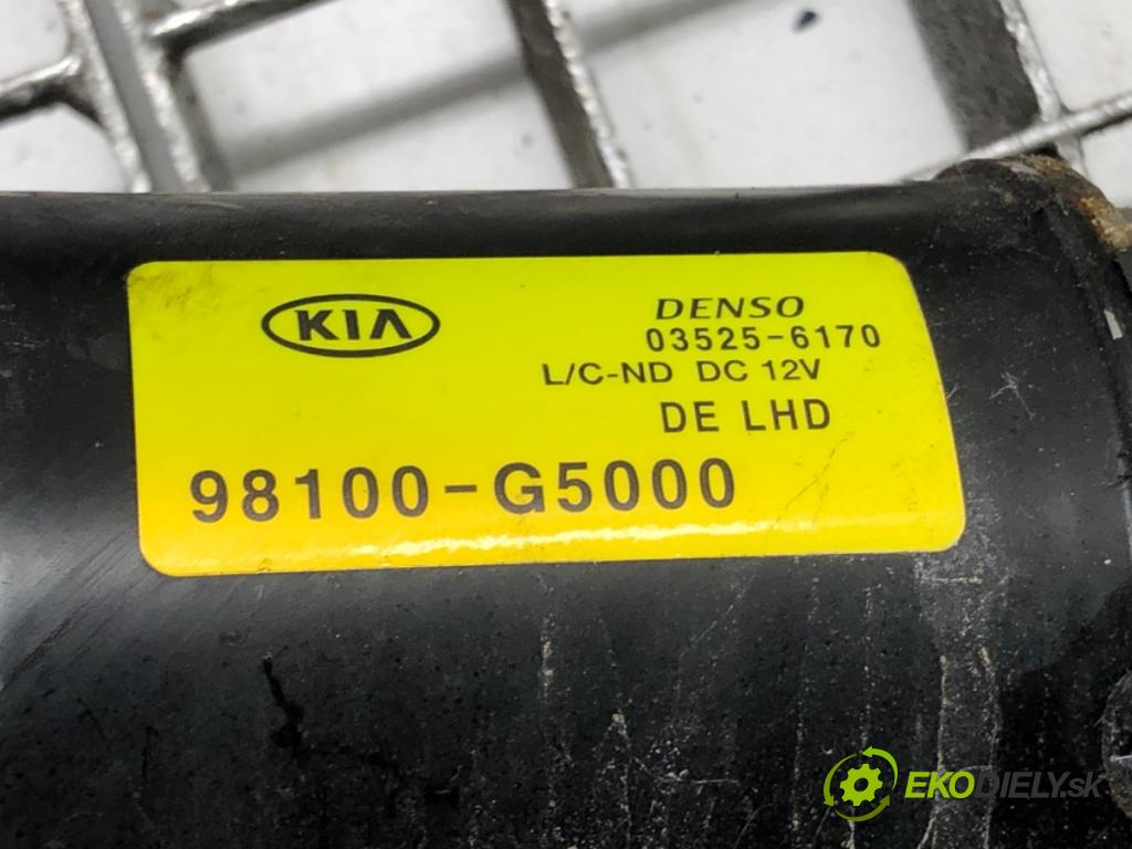KIA NIRO (DE) 2016 - 2022    1.6 GDI Hybrid 104 kW [141 KM] Hybryda silnik benz  Mechanizmus stieračov predný 98100-G5000 (Motorčeky stieračov predné)