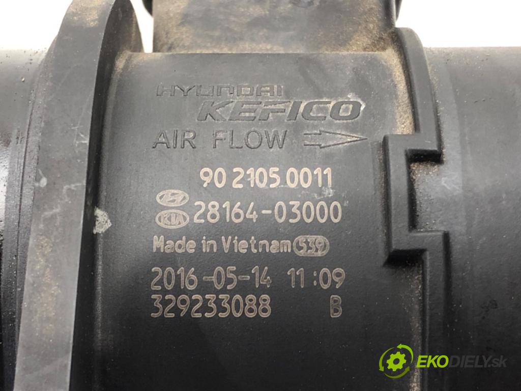 KIA NIRO (DE) 2016 - 2022    1.6 GDI Hybrid 104 kW [141 KM] Hybryda silnik benz  Váha vzduchu 28164-03000 (Váhy vzduchu)