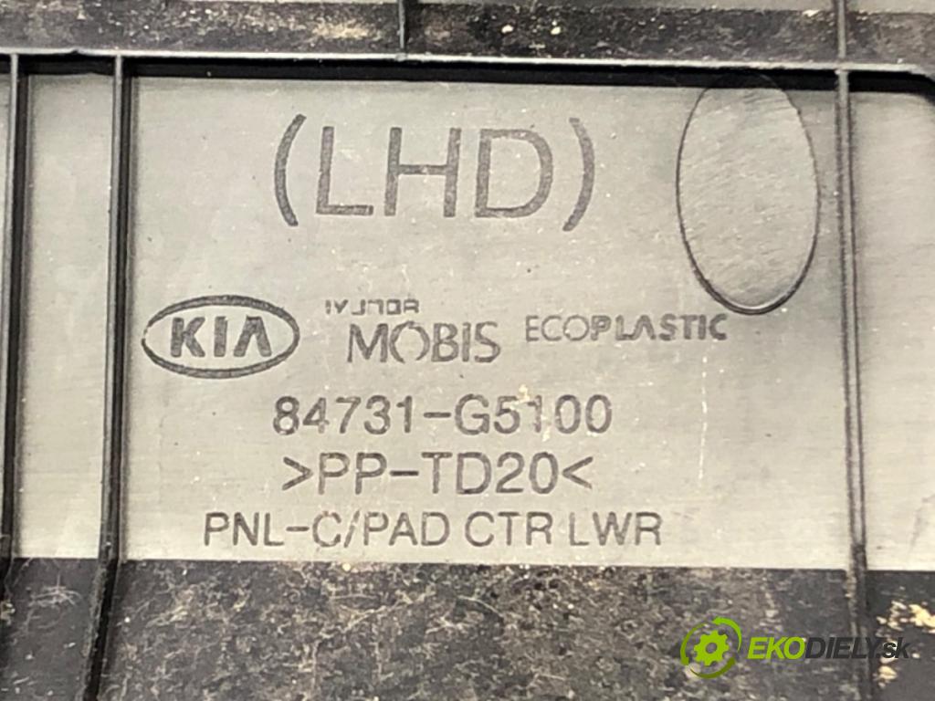 KIA NIRO (DE) 2016 - 2022    1.6 GDI Hybrid 104 kW [141 KM] Hybryda silnik benz  Lišta kryt interiéru 84730-G5000 84540-G5010 (Lišty)