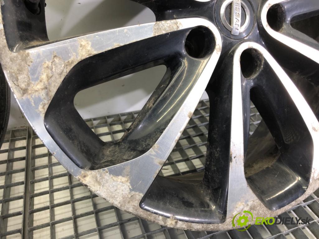 NISSAN QASHQAI / QASHQAI +2 I (J10, NJ10, JJ10E) 2006 - 2014    ---  disky hliníkové 18 6.5J: 5X114,3 ET40 stred CENTR. 66,1 8086-6B