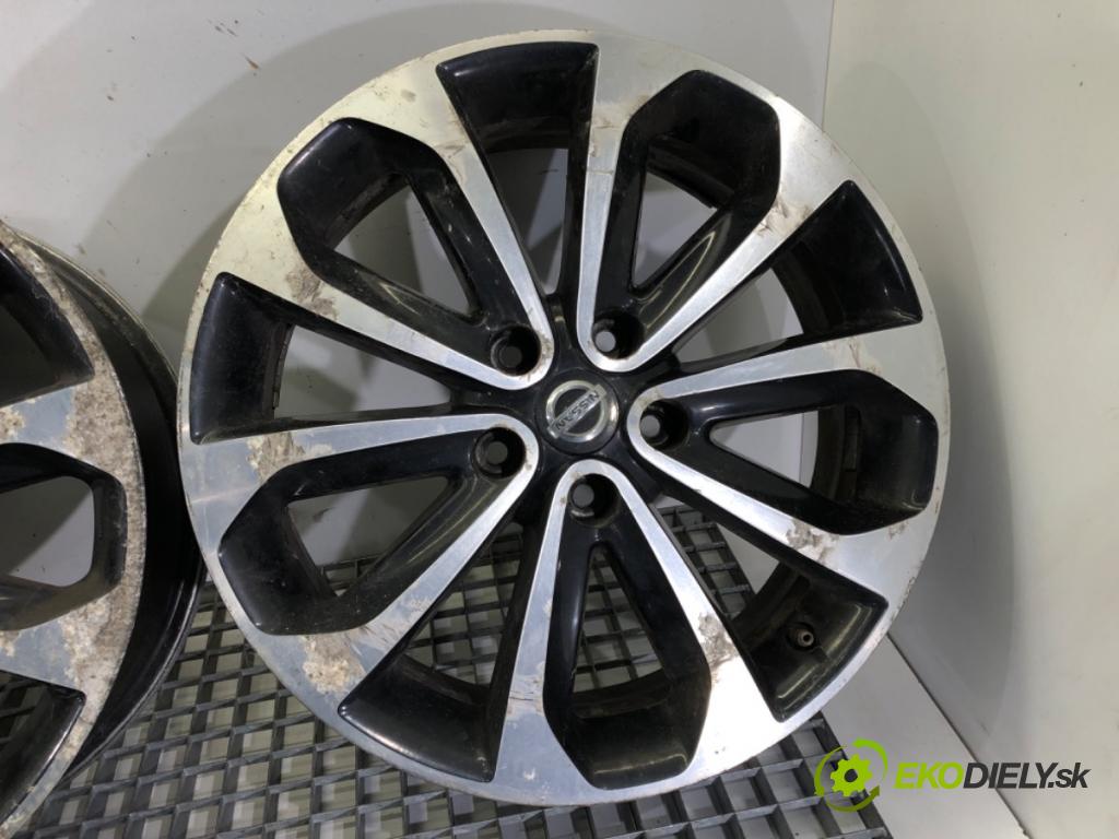 NISSAN QASHQAI / QASHQAI +2 I (J10, NJ10, JJ10E) 2006 - 2014    ---  disky hliníkové 18 6.5J: 5X114,3 ET40 stred CENTR. 66,1 8086-6B