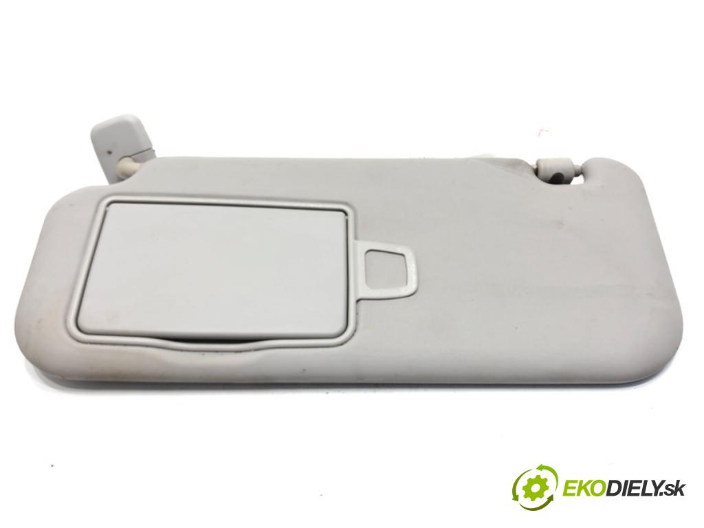 KIA SOUL I (AM) 2009 - 2022    1.6 CRDi 128 94 kW [126 KM] olej napędowy 2009 - 2022  Clona slnečná ľavy 