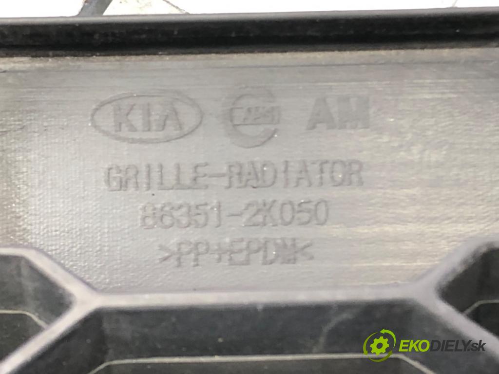 KIA SOUL I (AM) 2009 - 2022    1.6 CRDi 128 94 kW [126 KM] olej napędowy 2009 - 2022  mřížka maska 86351-2K050 (Mřížky (masky) chladičů)