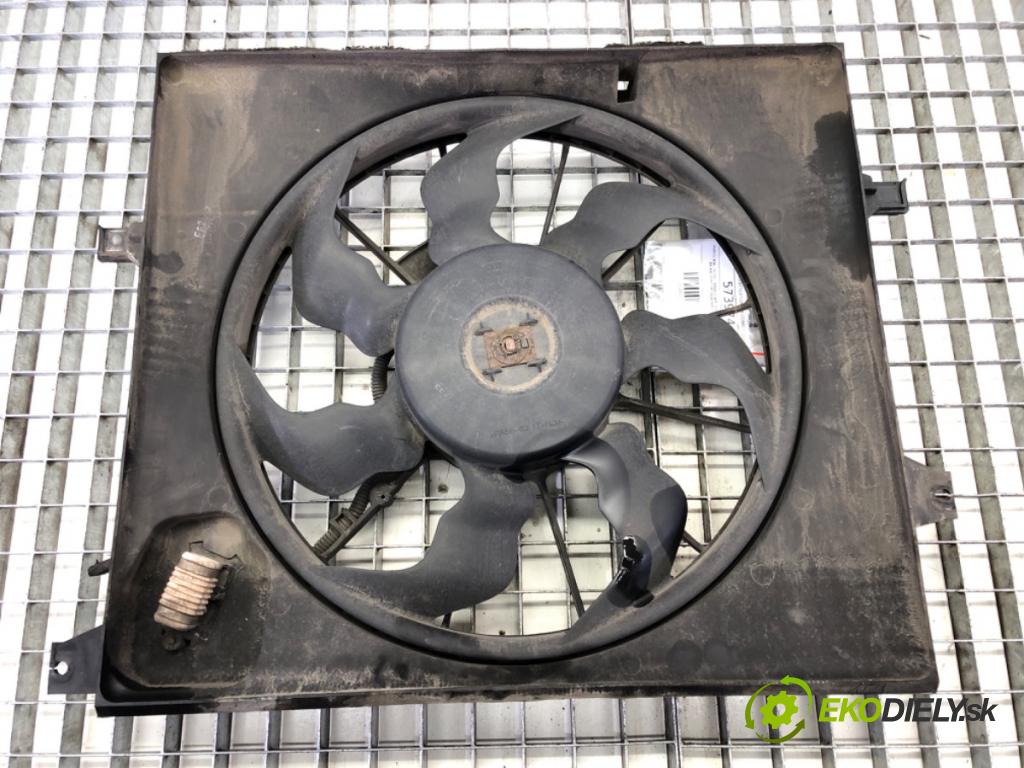 KIA SOUL I (AM) 2009 - 2022    1.6 CRDi 128 94 kW [126 KM] olej napędowy 2009 - 2022  Ventilátor chladiča  (Ventilátory)