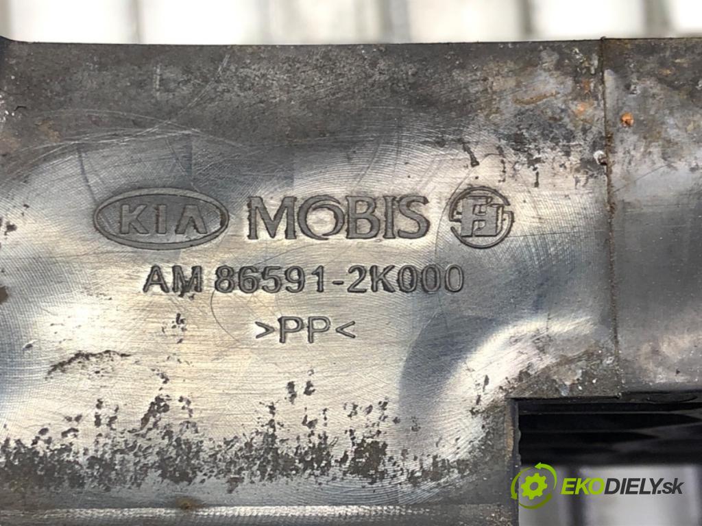 KIA SOUL I (AM) 2009 - 2022    1.6 CRDi 128 94 kW [126 KM] olej napędowy 2009 - 2022  výztuha nárazníka přední část výztuha 86591-2K000