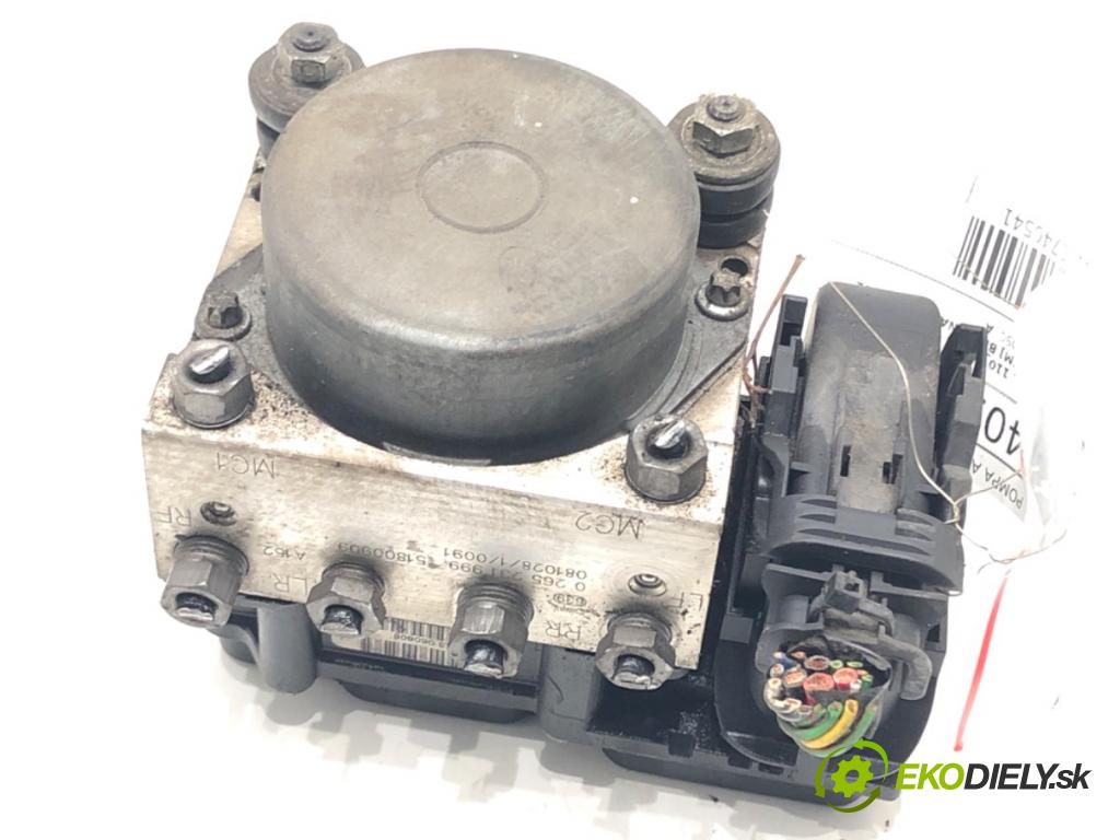 FIAT LINEA (323_, 110_) 2006 - 2022    1.4 T-Jet (323AXC1A) 88 kW [120 KM] benzyna 2007 -  Pumpa ABS 51800909 0265800663 (Pumpy ABS)