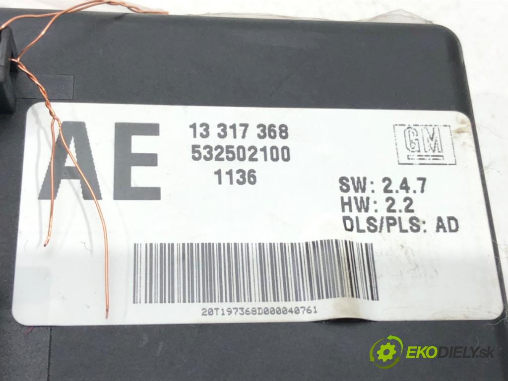 OPEL INSIGNIA A (G09) 2008 - 2017    2.0 CDTI (68) 118 kW [160 KM] olej napędowy 2008 -  Modul svetiel 13317368 (Ostatné)