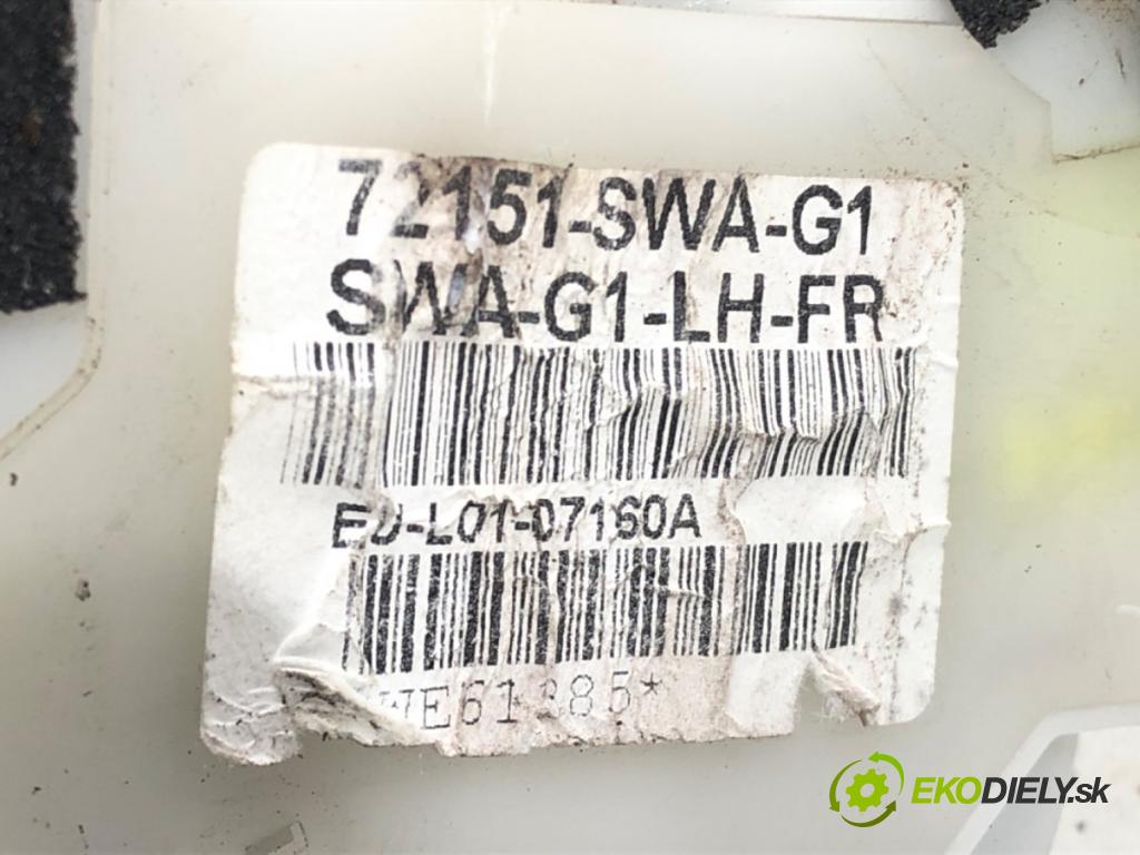 HONDA CR-V III (RE_) 2006 - 2022    2.0 i-VTEC (RE5, RE1) 110 kW [150 KM] benzyna 2007 - 2012  zámok dveře levý přední část 72151-SWA-G1
