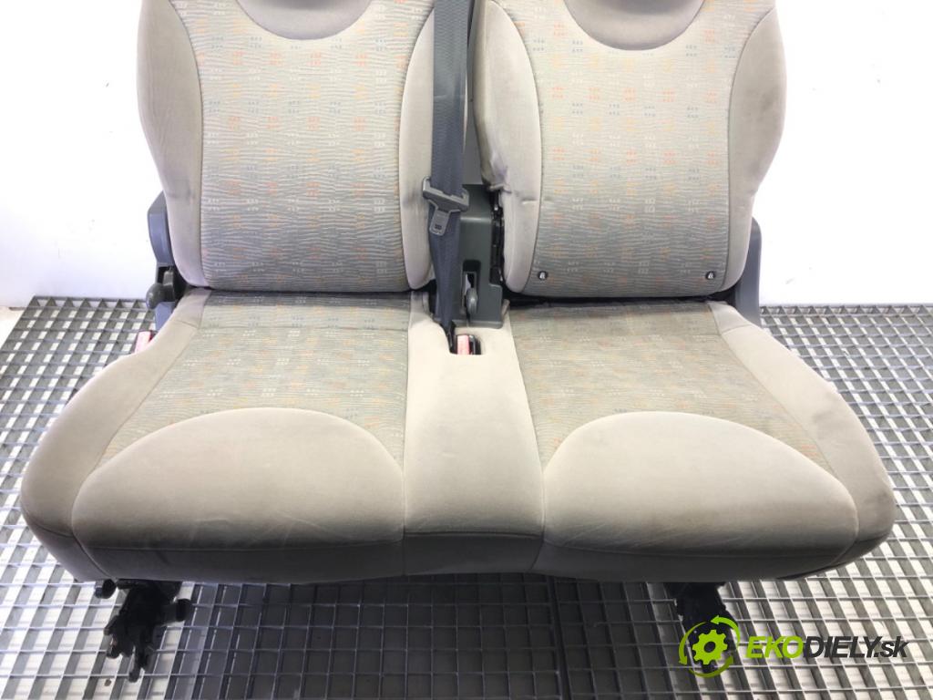 CITROEN JUMPY (VF7) 2007 - 2016    2.0 HDi 120 88 kW [120 KM] olej napędowy 2007 - 2016  Sedadlo druhý rad