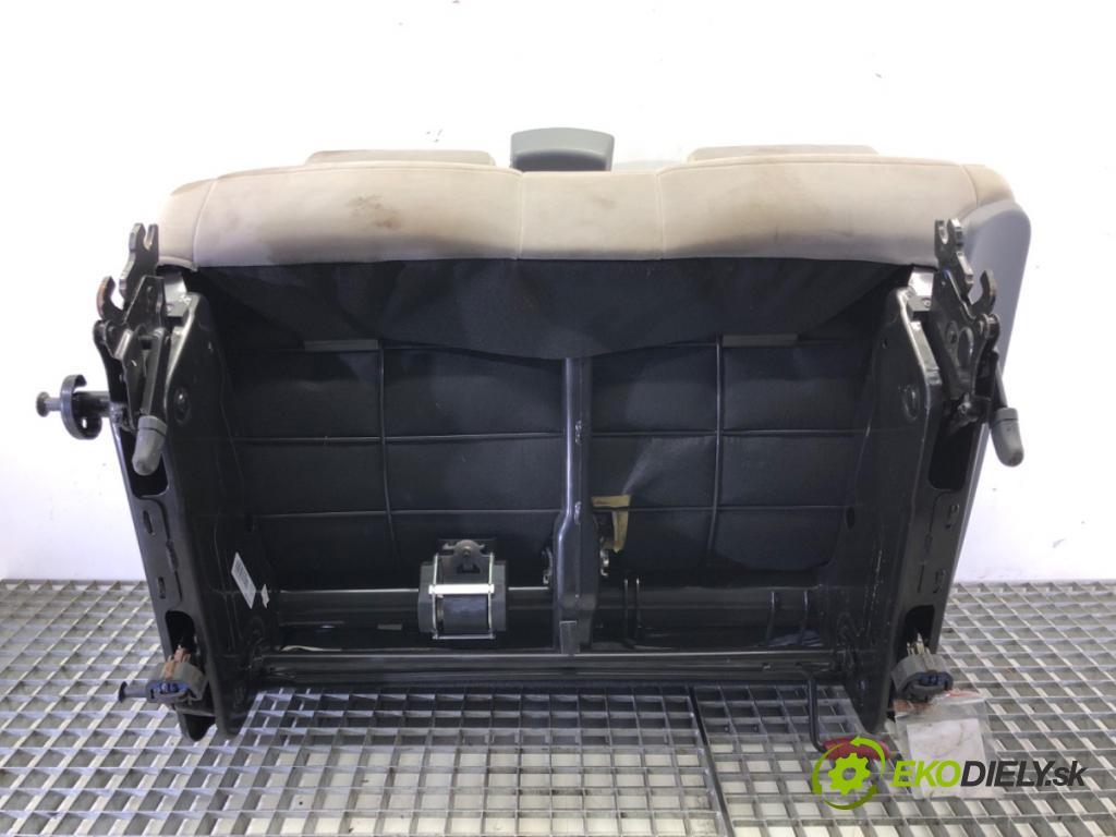 CITROEN JUMPY (VF7) 2007 - 2016    2.0 HDi 120 88 kW [120 KM] olej napędowy 2007 - 2016  Sedadlo druhý rad