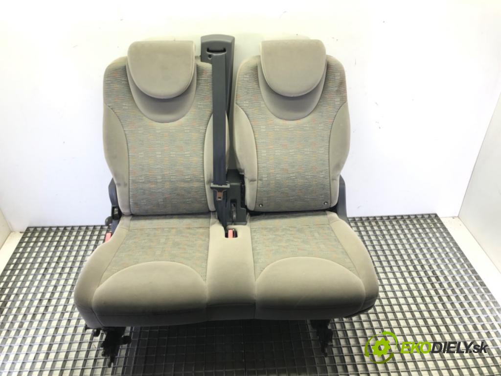 CITROEN JUMPY (VF7) 2007 - 2016    2.0 HDi 120 88 kW [120 KM] olej napędowy 2007 - 2016  Sedadlo tretí rad