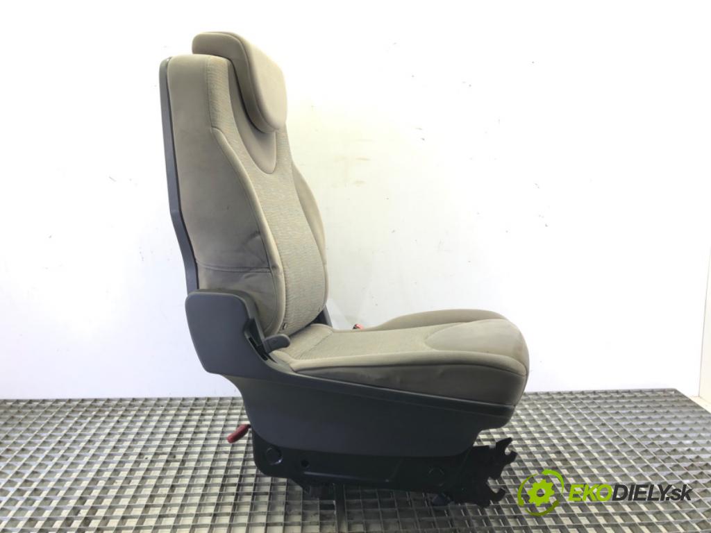CITROEN JUMPY (VF7) 2007 - 2016    2.0 HDi 120 88 kW [120 KM] olej napędowy 2007 - 2016  Sedadlo Sedadlo tretí rad