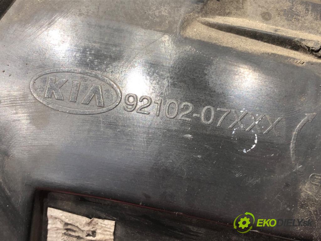 KIA PICANTO I (SA) 2004 - 2012    1.0 45 kW [61 KM] benzyna 2004 - 2011  Svetlomet pravy predný 92102-07XXX