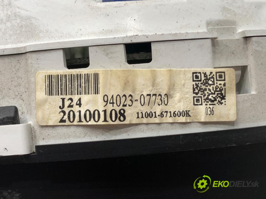 KIA PICANTO I liftback 2010 45 kW 1.0 999 prístrojovka 94023-07730 (Přístrojová deska)