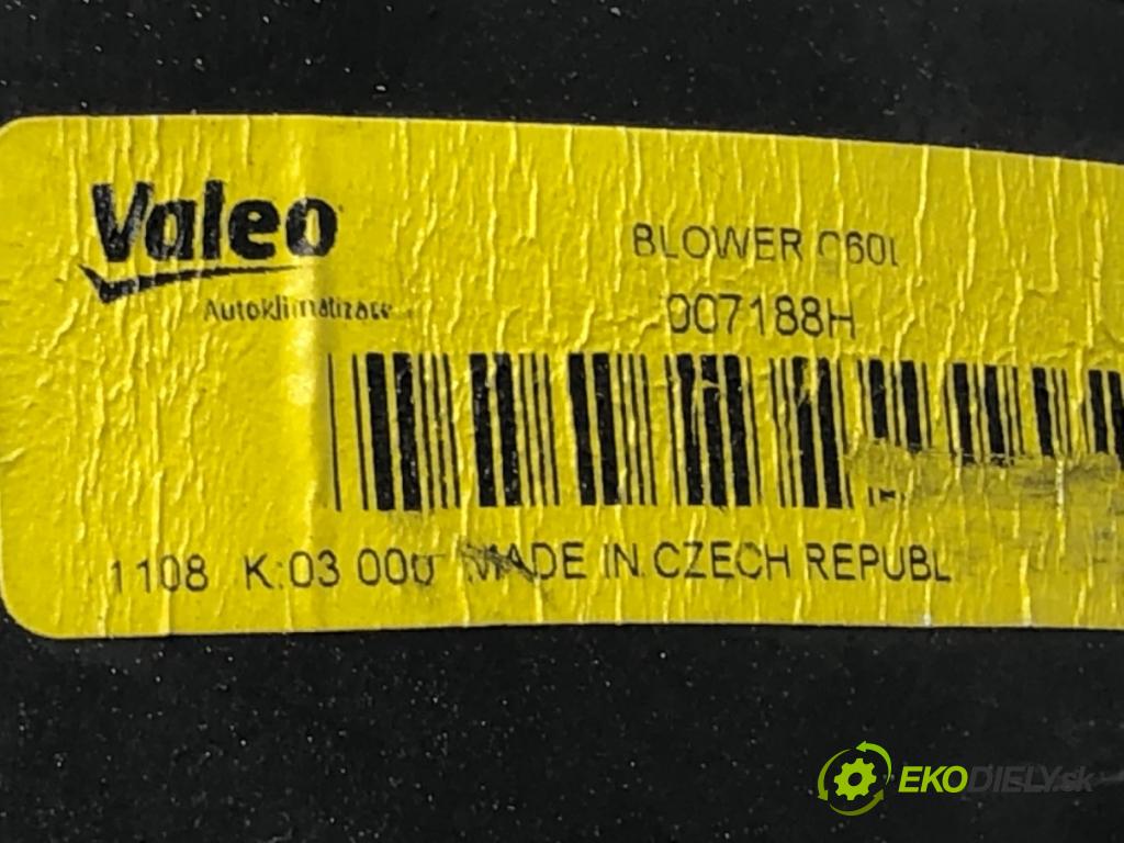 OPEL VECTRA C (Z02) 2002 - 2009    1.9 CDTI (F69) 74 kW [100 KM] olej napędowy 2005 - 2008  ventilátor kúrenia
