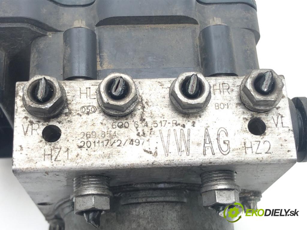 SKODA FABIA III Kombi (NJ5) 2014 - 2022    1.0 44 kW [60 KM] benzyna 2014 - 2022  Pumpa ABS 6C0907379R (Pumpy ABS)