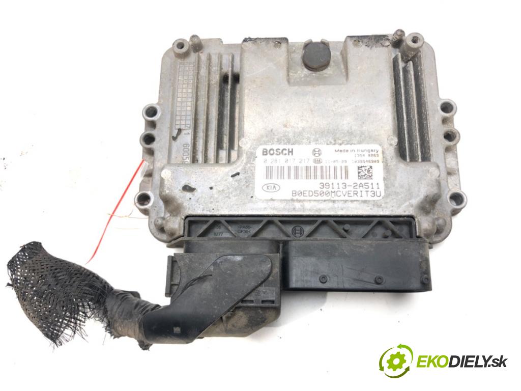 KIA CEED SW (ED) 2007 - 2012    1.6 CRDi 115 85 kW [115 KM] olej napędowy 2007 - 2  riadiaca jednotka Motor 0281017217 39113-2A511 (Riadiace jednotky)
