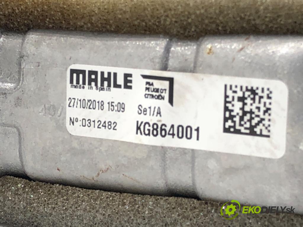 OPEL CROSSLAND X / CROSSLAND (P17, P2QO) 2017 - 2022    1.5 Turbo D (75) 75 kW [102 KM] olej napędowy 2018  Výhrevné teleso, radiátor kúrenia KG864001 (Radiátory kúrenia)