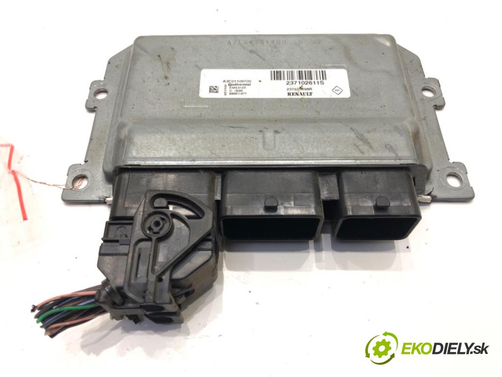 DACIA DUSTER (HM_) 2017 - 2022    1.6 SCe 115 (HMM1) 84 kW [115 KM] benzyna 2017 - 2  riadiaca jednotka Motor 237102611S (Riadiace jednotky)