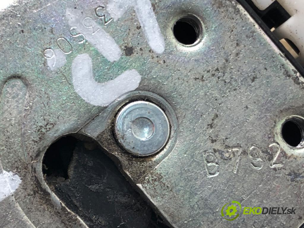 ALFA ROMEO 159 (939_) 2005 - 2012    1.9 JTDM 8V (939AXE1B, 939BXE1B, 939BXH1B) 85 kW [115 KM] olej napędowy 2005 - 2011  zámok dveře levý přední část
