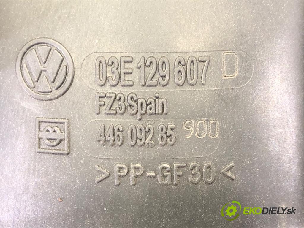 VW POLO (9N_, 9A_) 2001 - 2014    1.2 12V 47 kW [64 KM] benzyna 2001 - 2007  Obal filtra vzduchu 03E129607D (Obaly filtrov vzduchu)