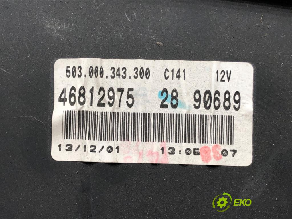 FIAT PUNTO (188_) 1999 - 2012    1.8 130 HGT (188.738, .718) 96 kW [130 KM] benzyna  Prístrojovka 46812975 (Prístrojové dosky, displeje)