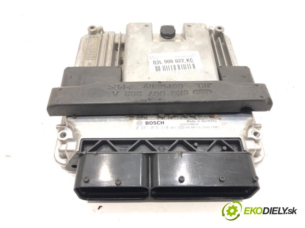 AUDI A4 B8 Avant (8K5) 2007 - 2015    2.0 TDI 125 kW [170 KM] olej napędowy 2008 - 2012  riadiaca jednotka Motor 03L906022KC (Riadiace jednotky)