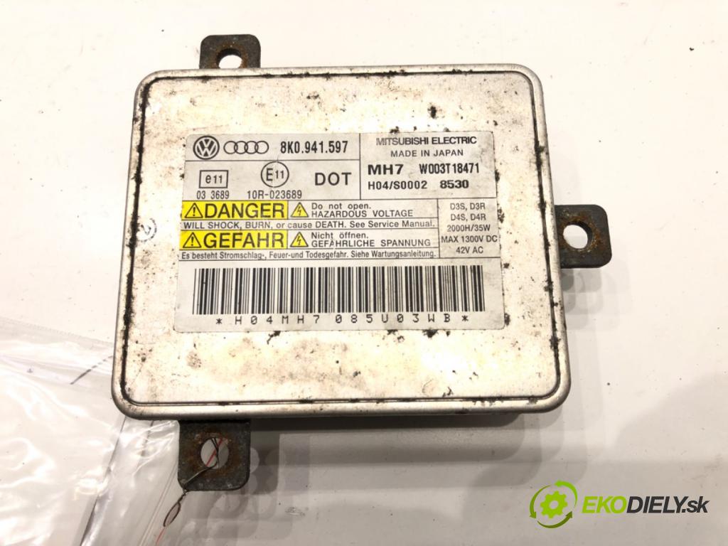 AUDI A4 B8 Avant (8K5) 2007 - 2015    2.0 TDI 125 kW [170 KM] olej napędowy 2008 - 2012  Menič XENON 8K0941597 (Riadiace jednotky xenónu)