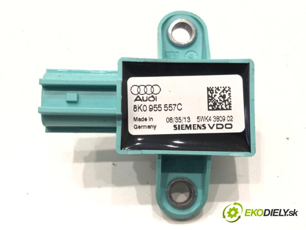 AUDI A4 B8 Avant (8K5) 2007 - 2015    2.0 TDI 125 kW [170 KM] olej napędowy 2008 - 2012  Snímač nárazu 8K0955557C (Snímače nárazu)