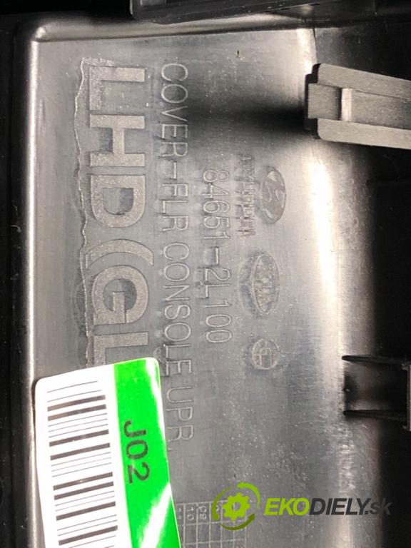 HYUNDAI i30 (FD) 2007 - 2012    2.0 105 kW [143 KM] benzyna 2007 - 2011  Tunel stredový 84651-2L100 (Stredový tunel / panel)