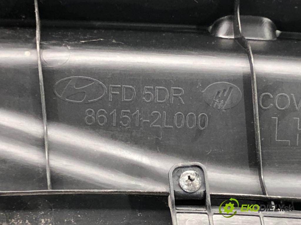 HYUNDAI i30 (FD) 2007 - 2012    2.0 105 kW [143 KM] benzyna 2007 - 2011  Torpédo, plast pod čelné okno  (Torpéda)