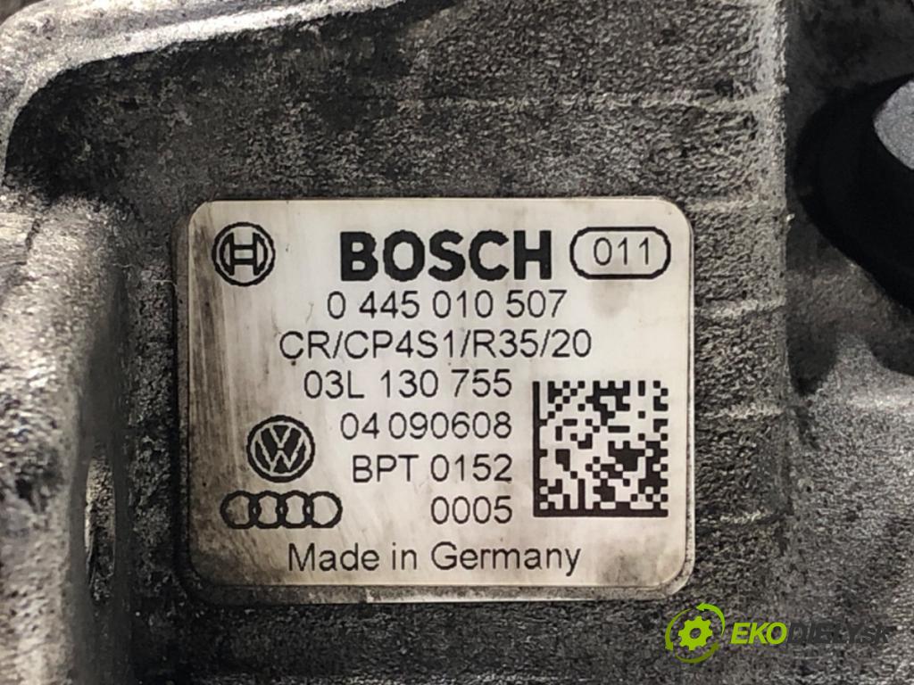 AUDI A3 (8P1) 2003 - 2013    2.0 TDI 103 kW [140 KM] olej napędowy 2005 - 2008  Pumpa vstrekovacia 0445010507 (Vstrekovacie čerpadlá)