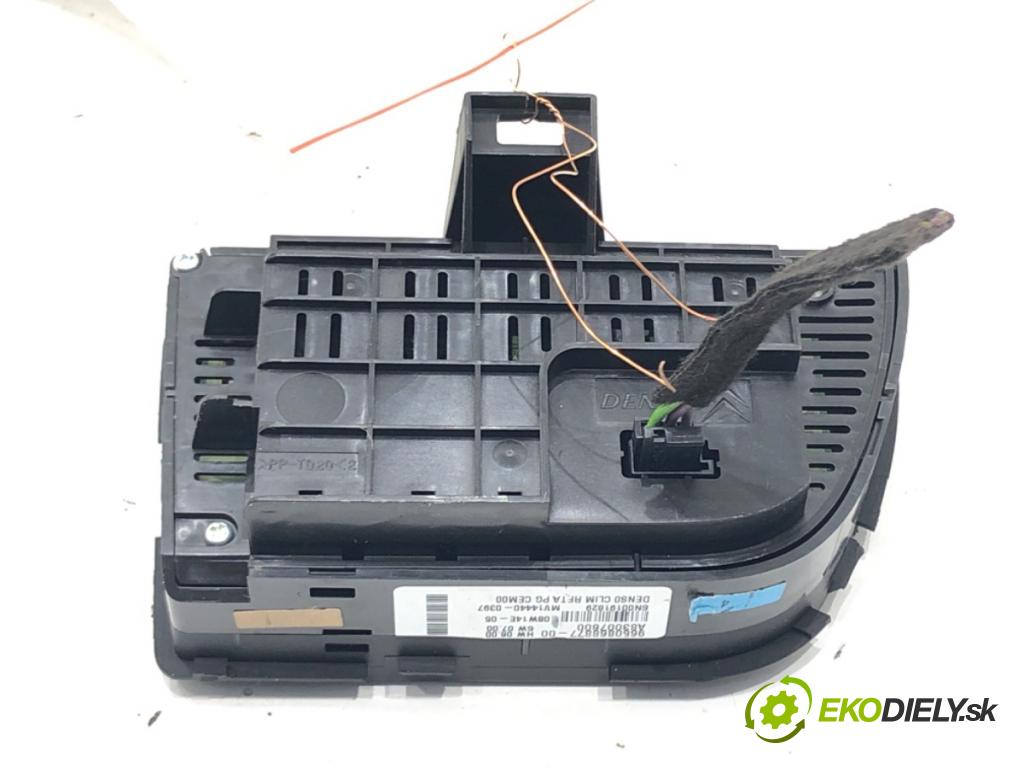 CITROEN C4 PICASSO I nadwozie wielkoprzestrzenne (MPV) (UD_) 2006 - 2015    2.0 i 16V 103 kW [140 KM] benzyna 2007 - 2013  Panel ovládania kúrenia 9650868877 (Prepínače, spínače, tlačidlá a ovládače kúrenia)