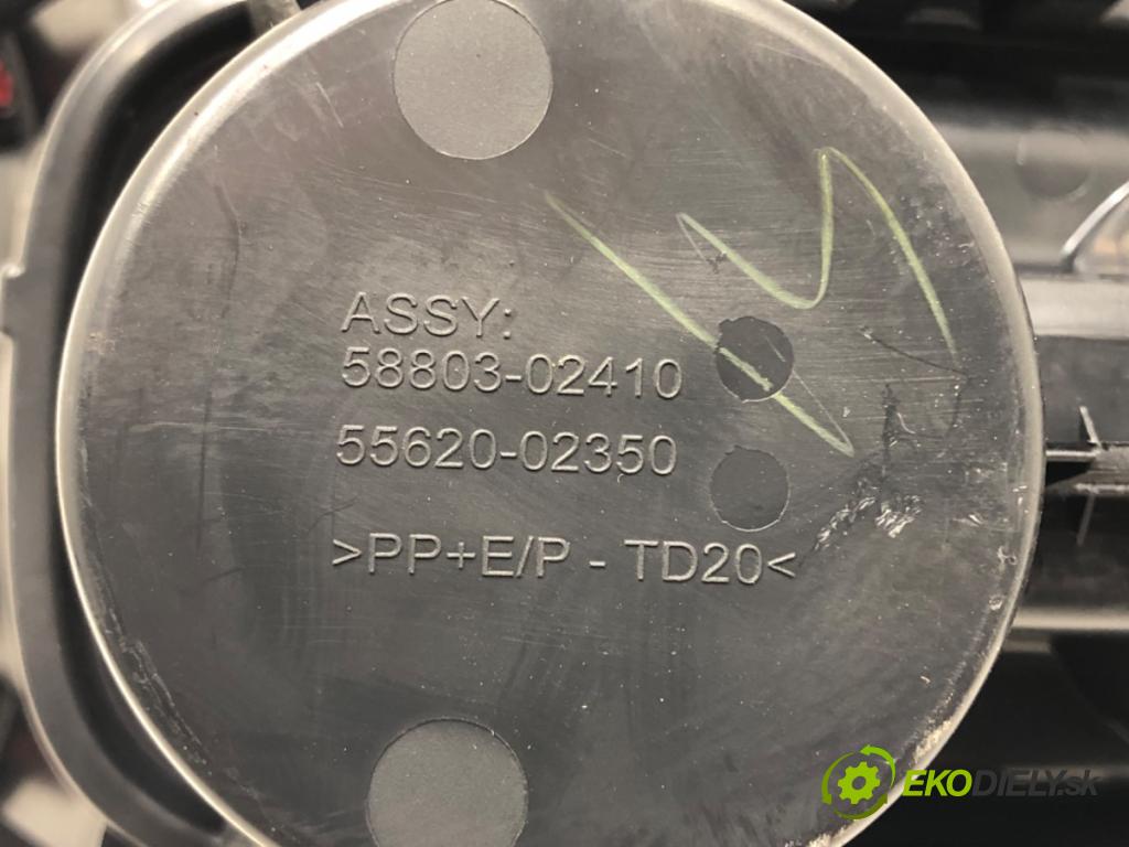 TOYOTA COROLLA sedan (_E21_) 2019 - 2022    1.8 VVTi Hybrid (MZEA12) 90 kW [122 KM] Hybryda silnik benzynowy / elektryczny 2019 - 2022  Držiak na nápoje 58803-02410 (Úchyty, držiaky na nápoje)