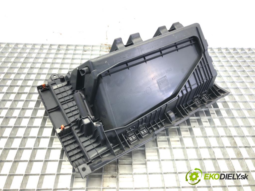 TOYOTA COROLLA sedan (_E21_) 2019 - 2022    1.8 VVTi Hybrid (MZEA12) 90 kW [122 KM] Hybryda silnik benzynowy / elektryczny 2019 - 2022  Priehradka, kastlík spolujazdca  (Priehradky, kastlíky)